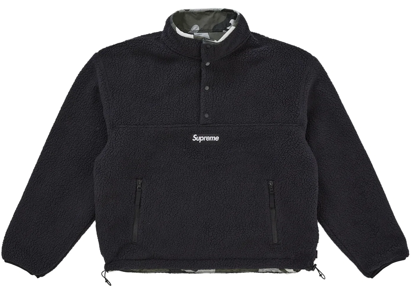 Мужской пуловер на флисе Polartec Shearling Reversible Supreme, Black