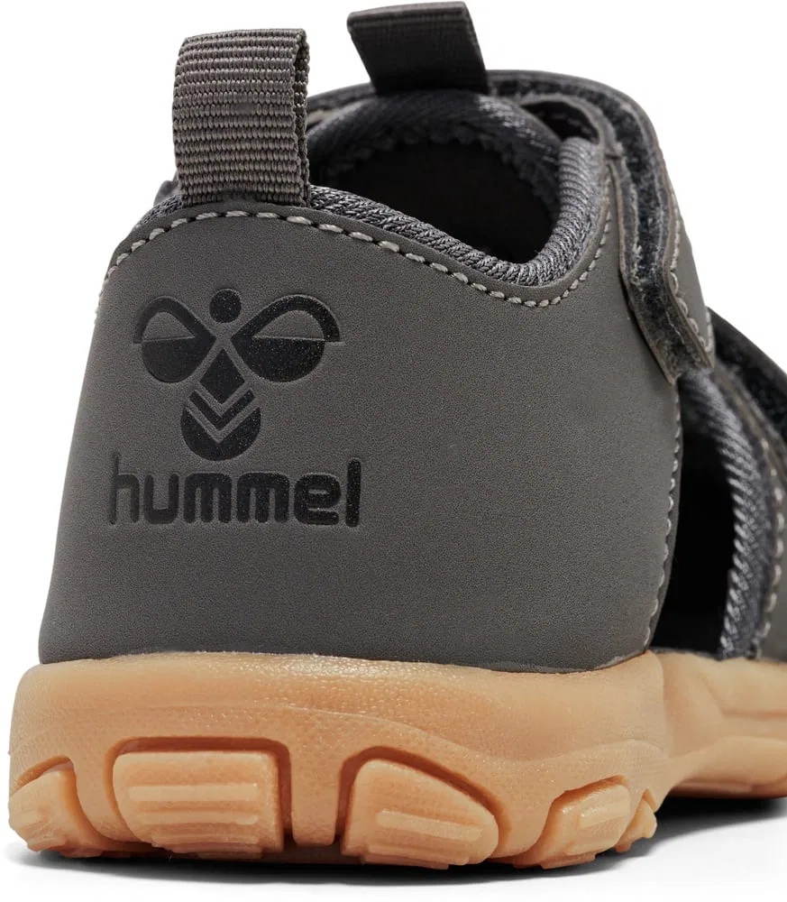 Сандалии детские с застежкой-липучкой Sandal Klettverschluss Infant Hummel, серый — фото 3