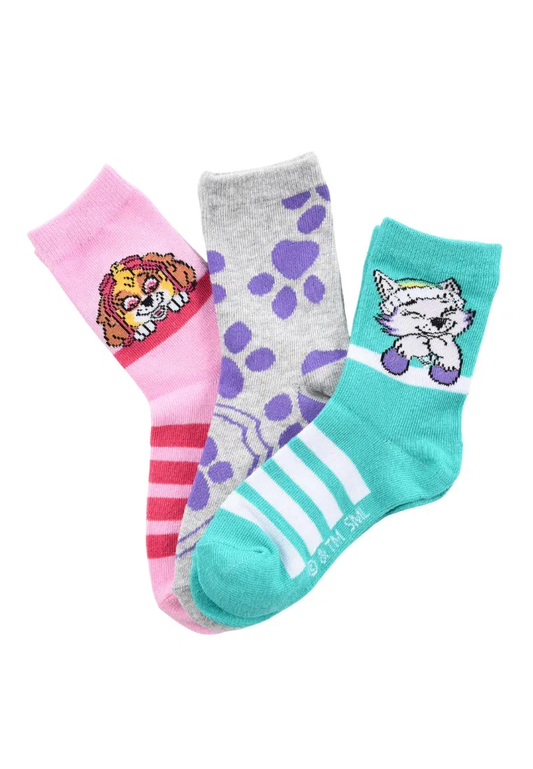 Skye Everest Kinder Mädchen 6er - носки Paw Patrol, Mehrfarbig — фото 2