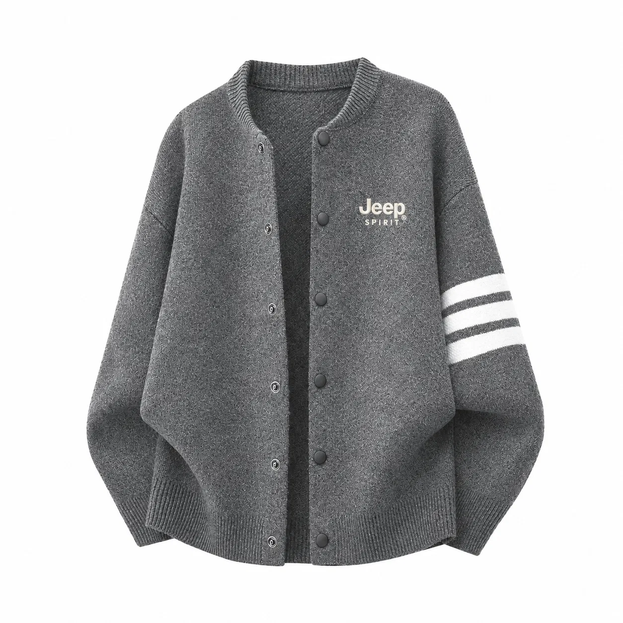 Детский свитшот с круглым вырезом JEEP SPIRIT, Carbon Black