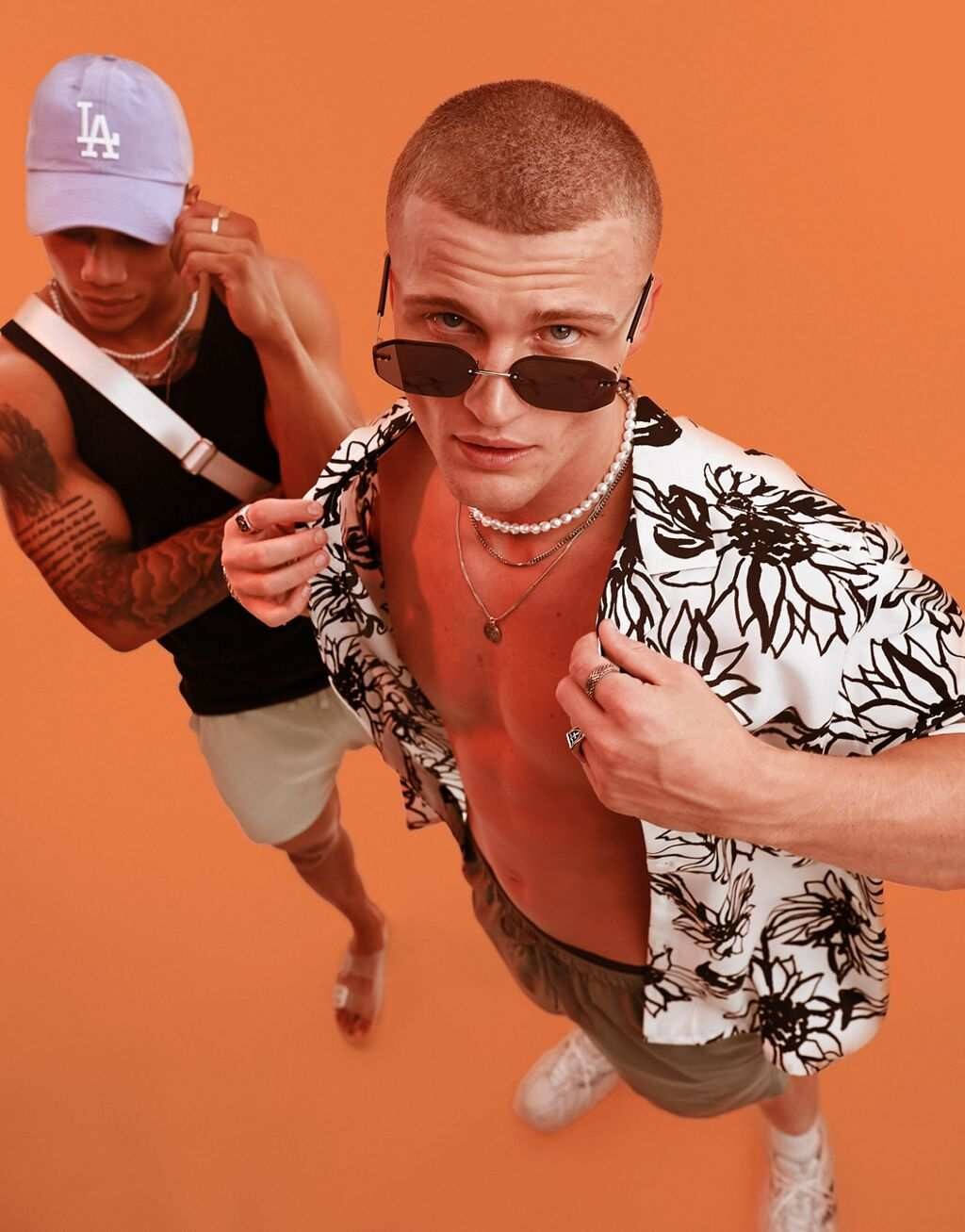 

Свободная рубашка с принтом подсолнухов ASOS DESIGN