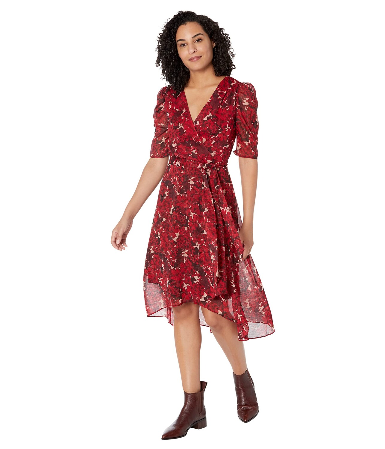 

Платье Tommy Hilfiger, Puff Sleeve in Castello Floral Print