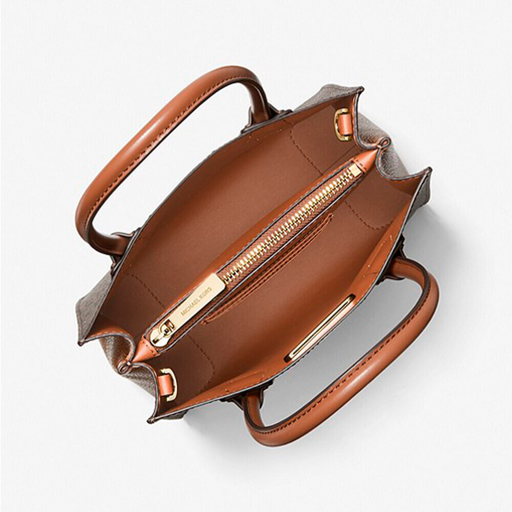 Сумка кросс-боди Michael Kors Mercer Medium, коричневый — фото 3