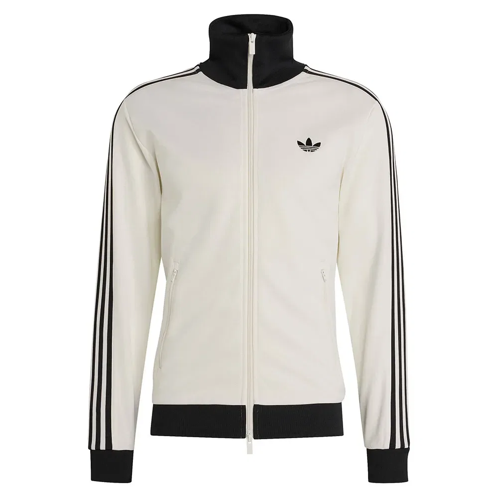 Мужской свитшот с молнией Franz Beckenbauer Classic Adidas Originals, White — фото 3