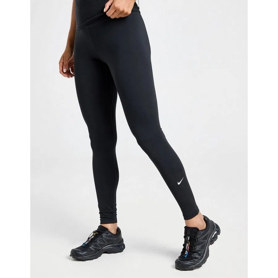 Женские леггинсы с высоким поясом Dri-FIT One High-Rise Nike, Черный — фото 3