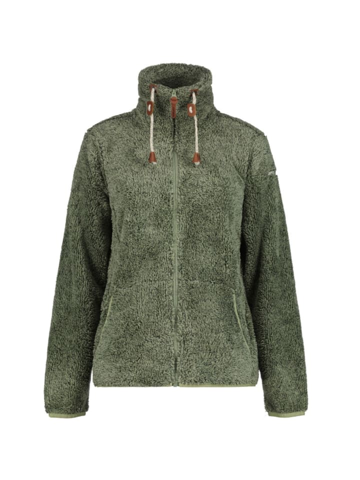 

Спортивная куртка Icepeak Colony Teddy Fleecejacke, цвет Dunklegrün