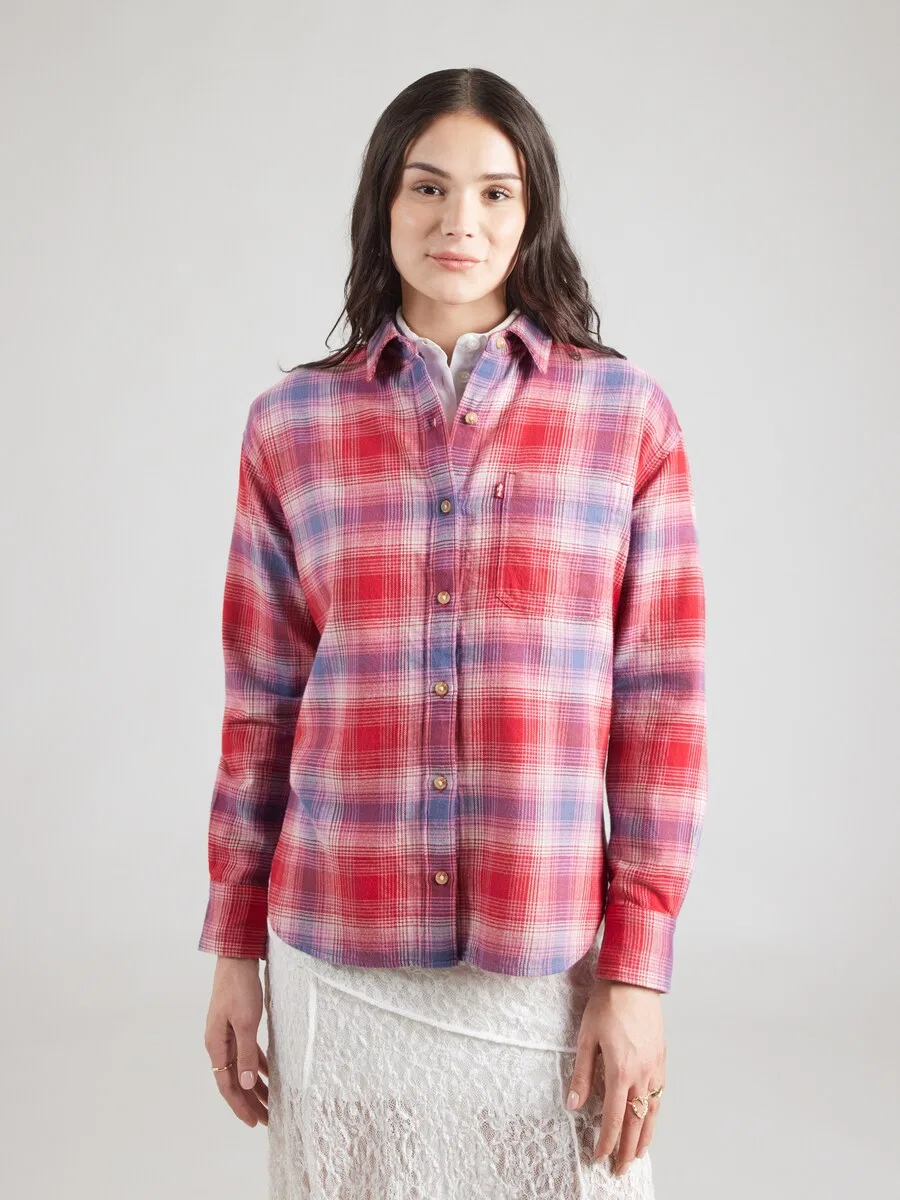 Блузка LEVI'S красного цвета — фото 2