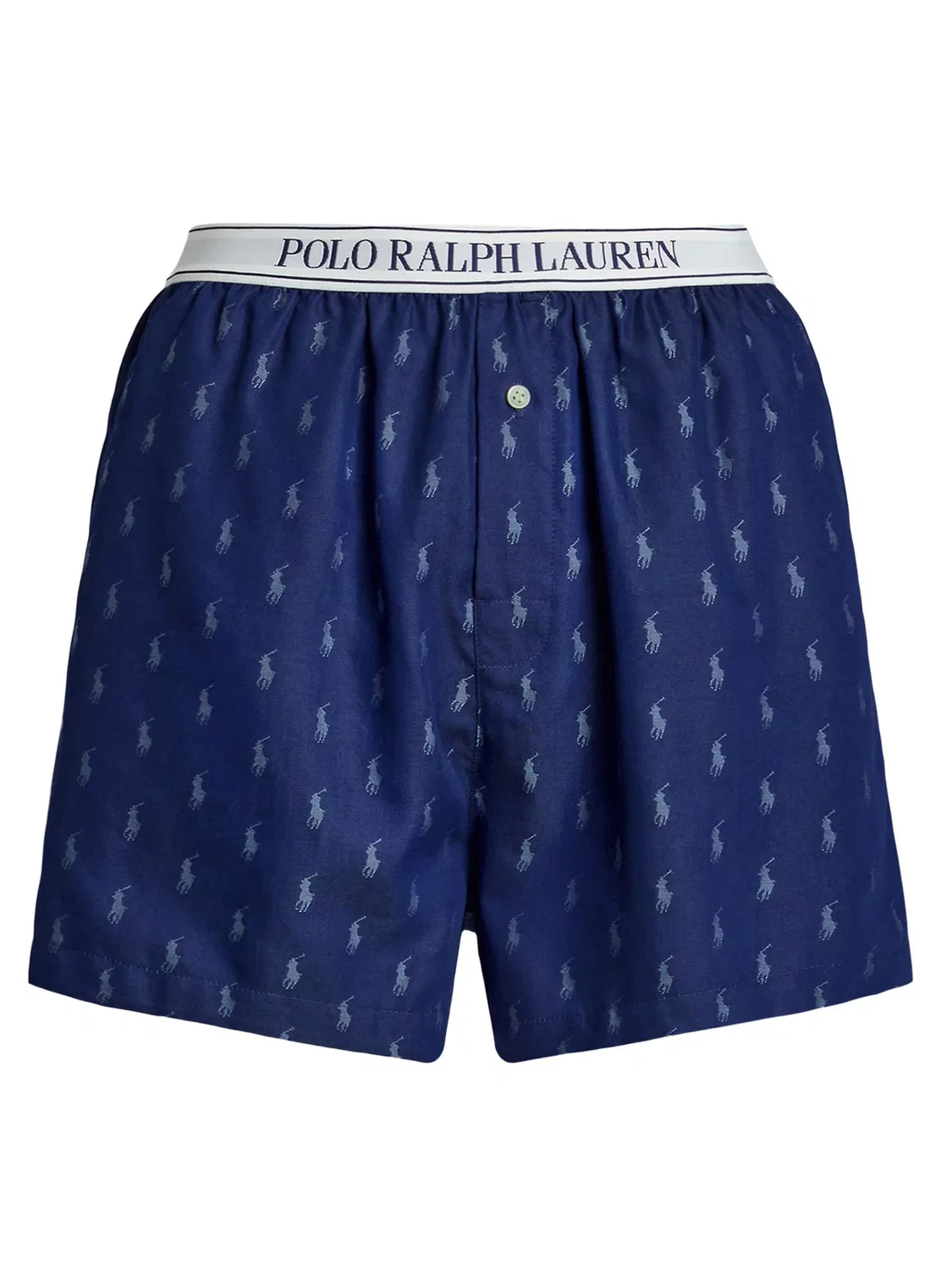 Пижамные брюки Polo Ralph Lauren Jacquard Polo Player темно-синего цвета