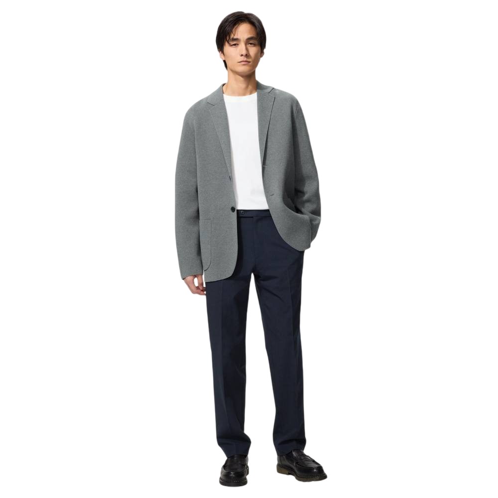 Брюки Uniqlo Impressive, 69 темно-синий