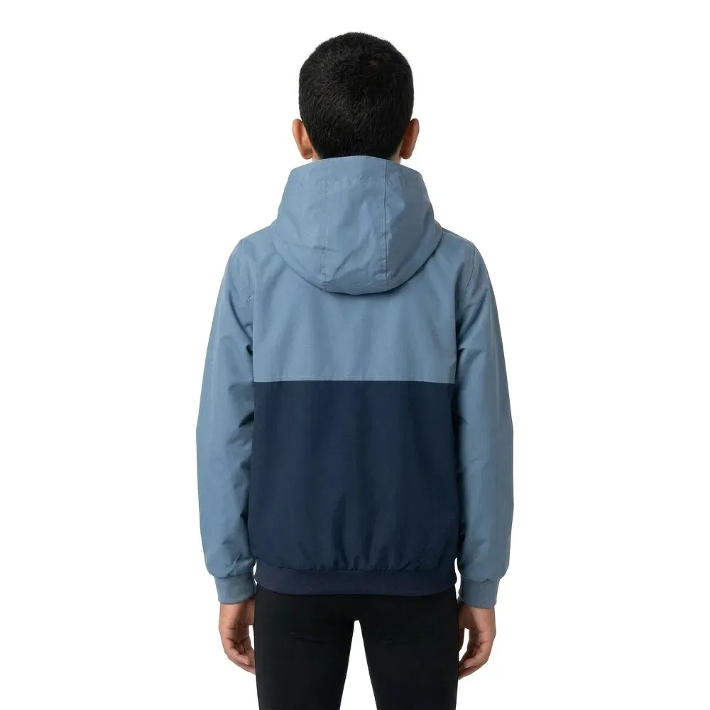 Бомбер Rush Blocking Jack & Jones, синий — фото 4
