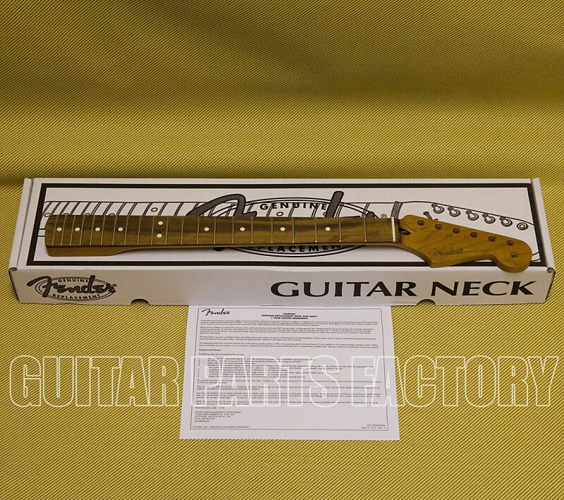 

099-0503-920 Подлинный гриф Stratocaster из жареного клена Fender 9,5" C Shape Pau Ferro 099-0503-920 Genuine Fender Roasted Maple Stratocaster Neck 9.5" C Shape Pau Ferro