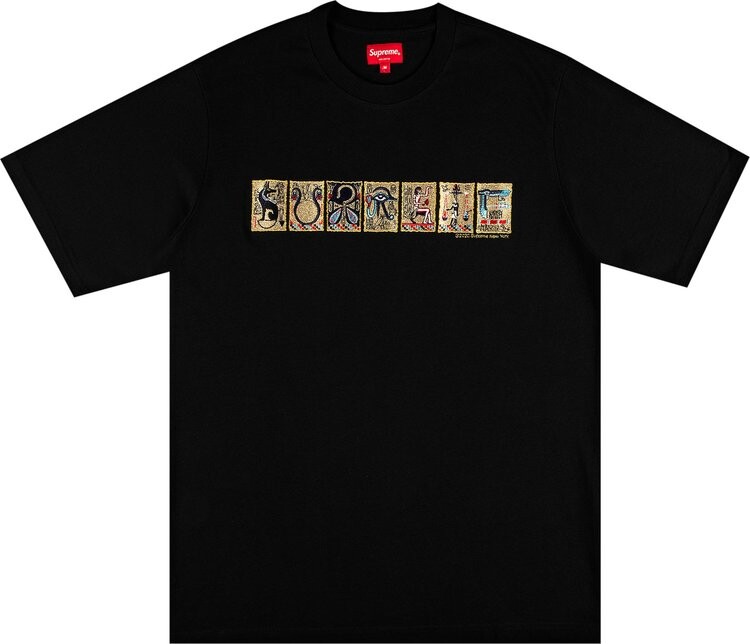 

Футболка Supreme Ancient Short-Sleeve Top 'Black', черный