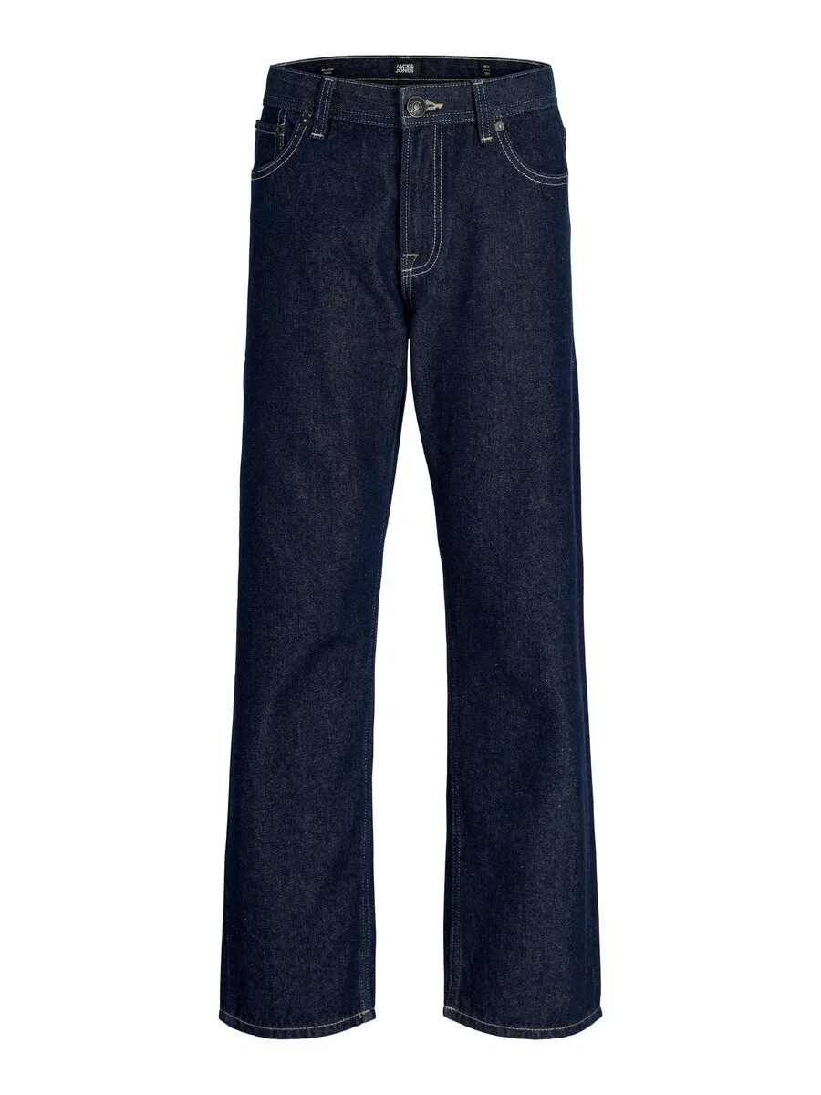 Джинсы Jack & Jones Junior свободного кроя 'JJIChris JJOriginal' цвета морской синевы