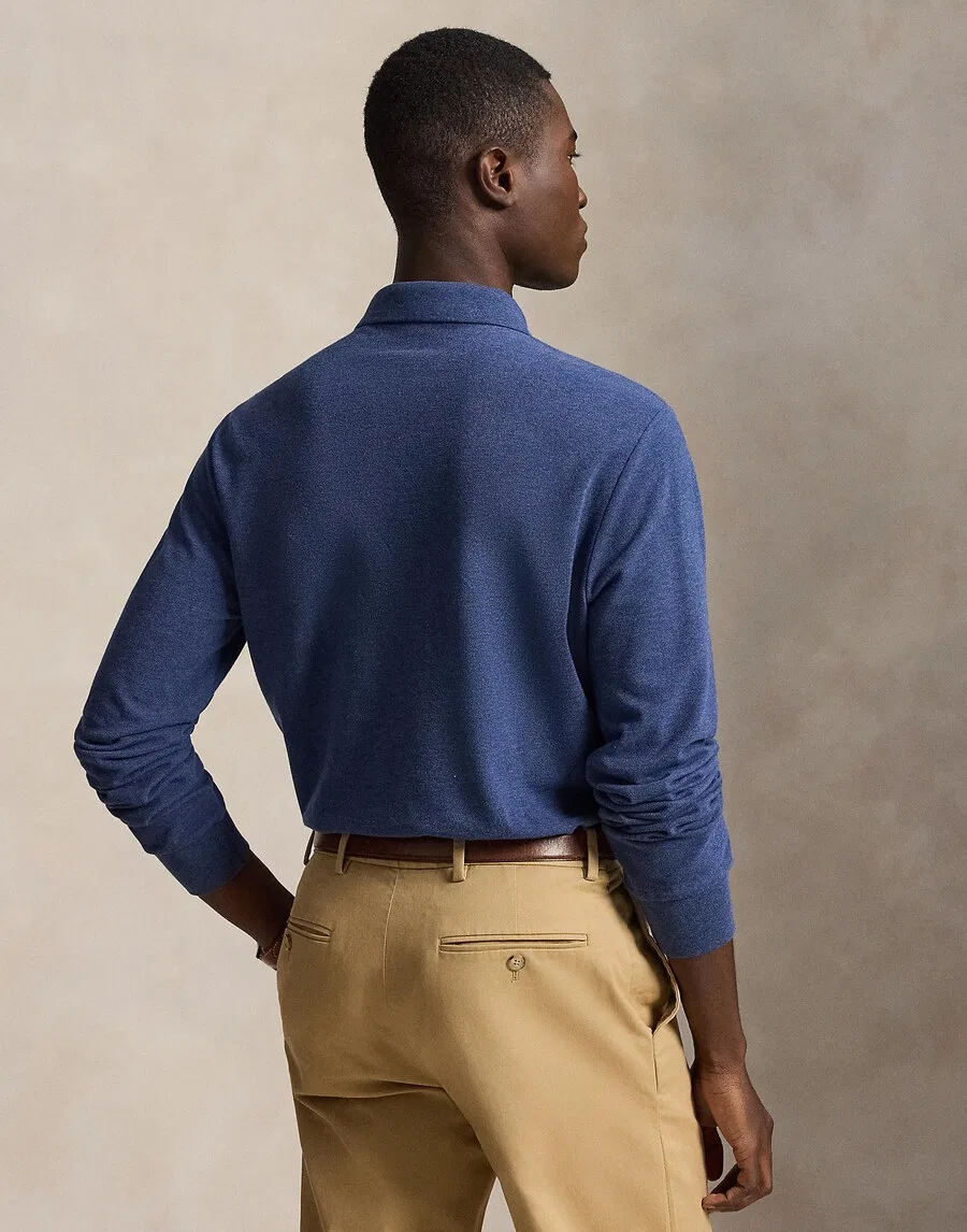 Футболка Polo Ralph Lauren в сине-пеструю расцветку — фото 4