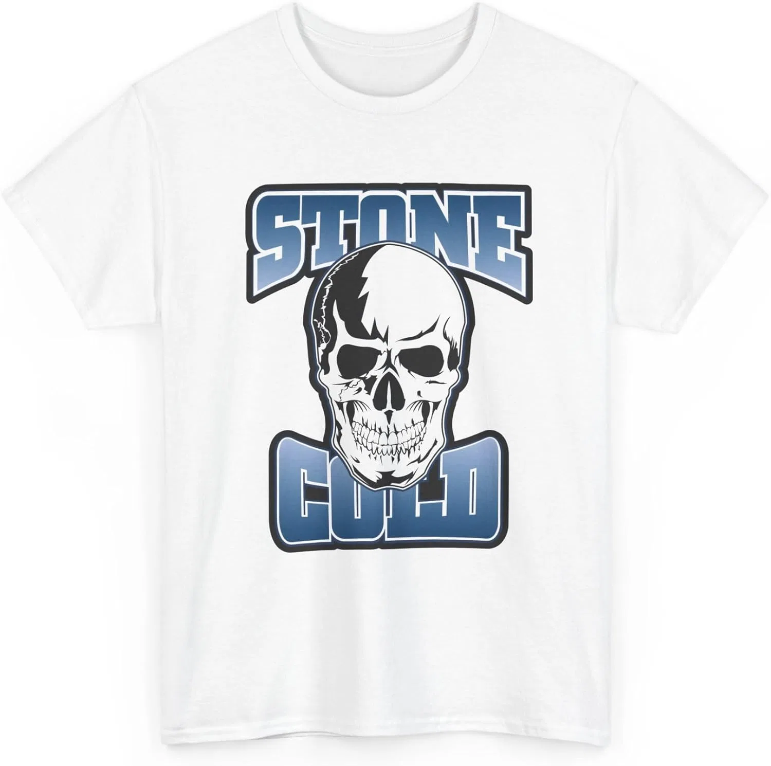 Футболка с принтом Stone Cold Steve Austin Gildan, White
