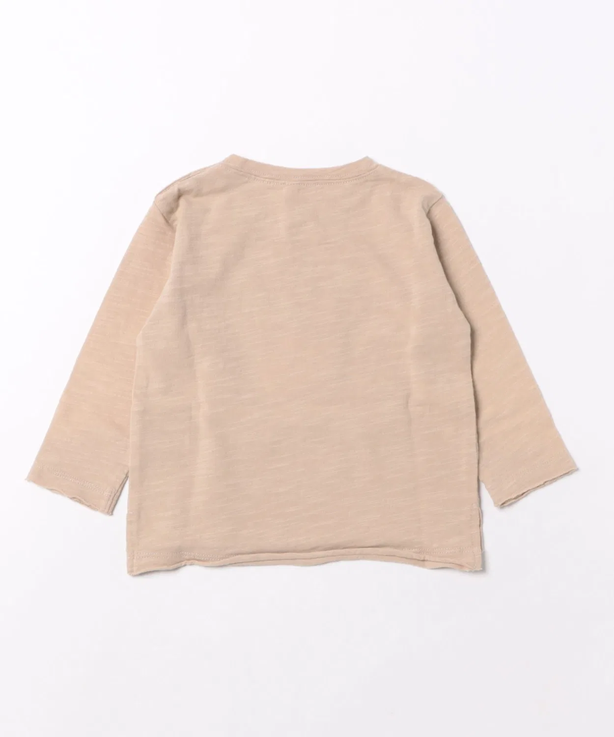 Детская футболка с длинным рукавомRaw Edge Long Sleeve Tee ARCHIVER, Beige — фото 2
