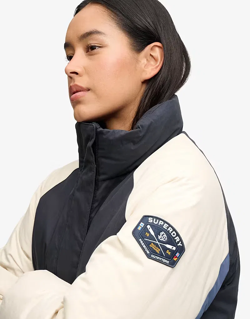 Утепленная куртка Superdry Cotton "затмение" — фото 2