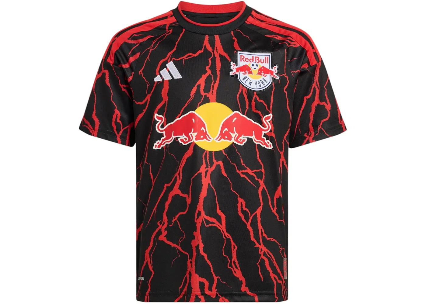 Детская футболка с принтом Bull New York 26/27 Home Jersey Adidas, Black