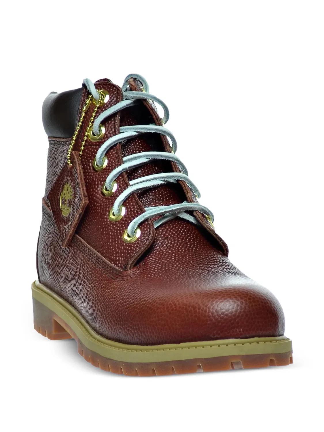 Ботинки из телячьей кожи, красные Timberland, красный
