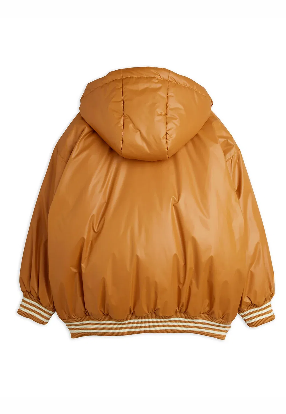 Новая зимняя куртка-пуховик с капюшоном, унисекс Mini Rodini, Beige — фото 3