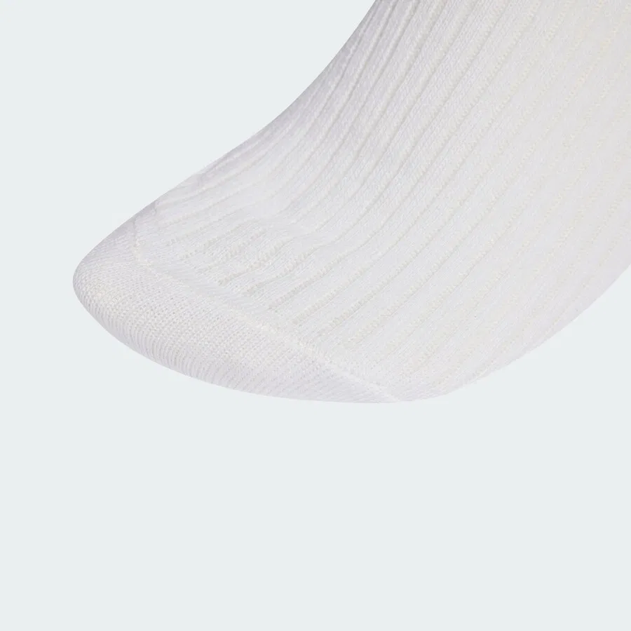 Носки ADIDAS ORIGINALS 'RUFFLE QUARTER' в черном и белом цвете — фото 2