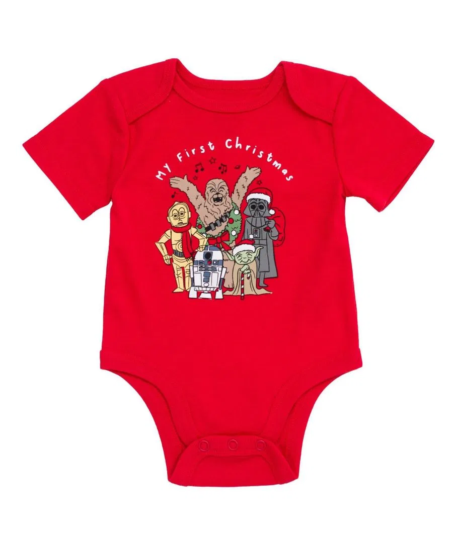 Боди с коротким рукавом Star Wars, Festive Red
