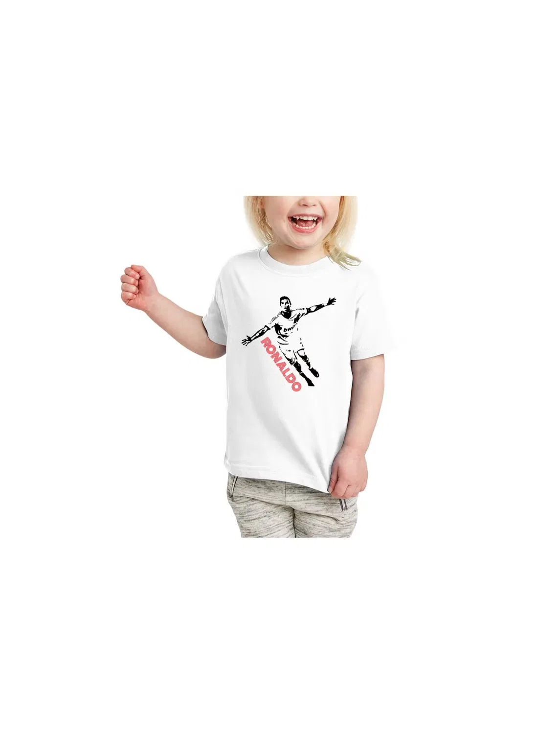 Футболка с принтом футболиста Ronaldo Printshop4Me, дизайн 1