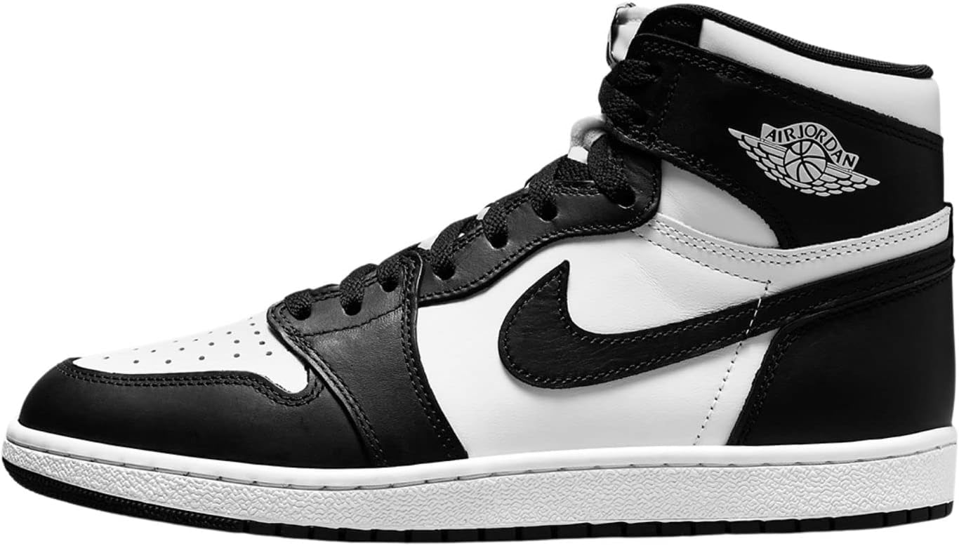 

Кроссовки Air Jordan 1 High 85 Retro Black/White Nike, белый/черный