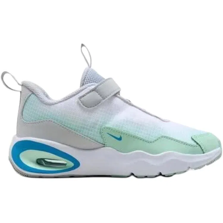 Детские кроссовки с амортизацией Nike Air Max Nova, White Green Blue — фото 3