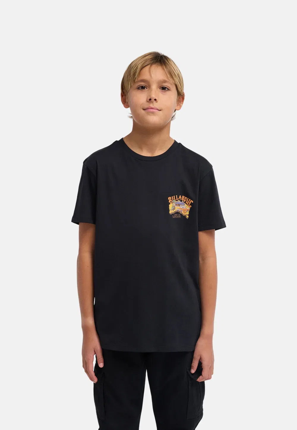 Одежда Jungen 8-16|топы ebbzt00266 - футболка с принтом Billabong, Blk — фото 3