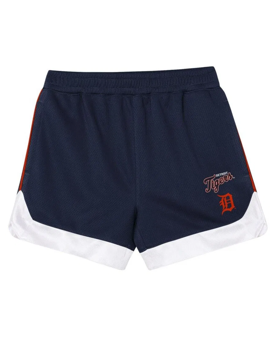 Комплект футболки и шорт с принтом Detroit Tigers Pinch Hitter Outerstuff, Navy — фото 4