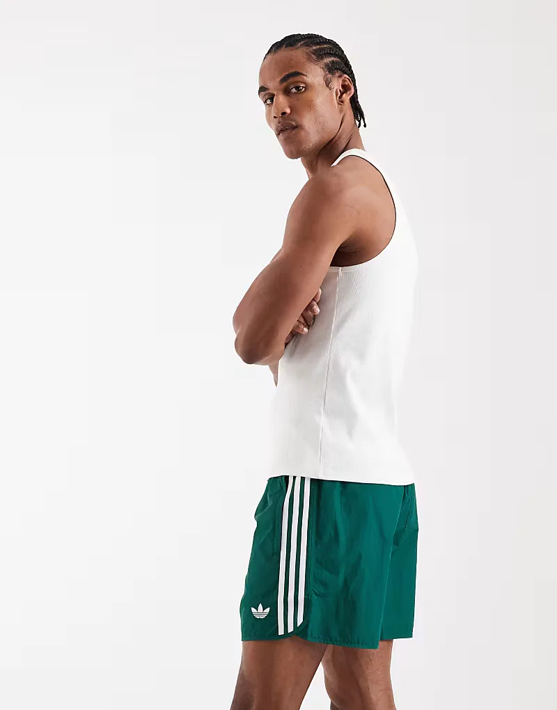 Шорты для спринта Adidas Originals, зеленый — фото 3