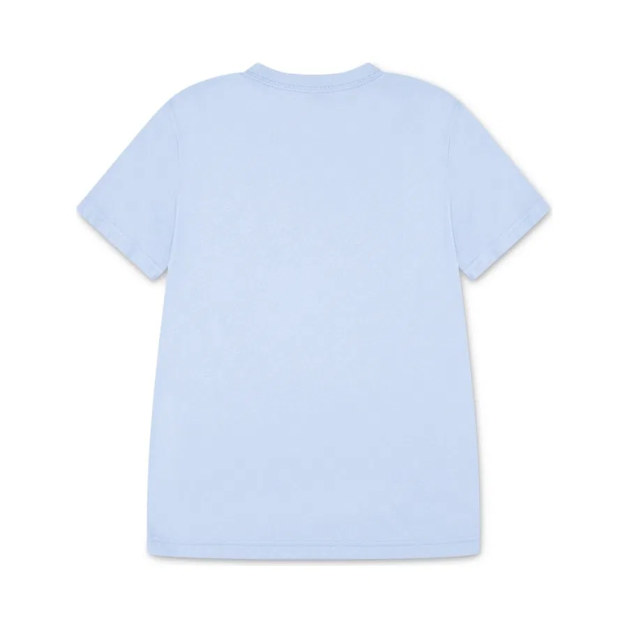 Детская футболка с принтом Jordan Jdb Mj 23 Ss Tee Nike, Светло-синий — фото 3