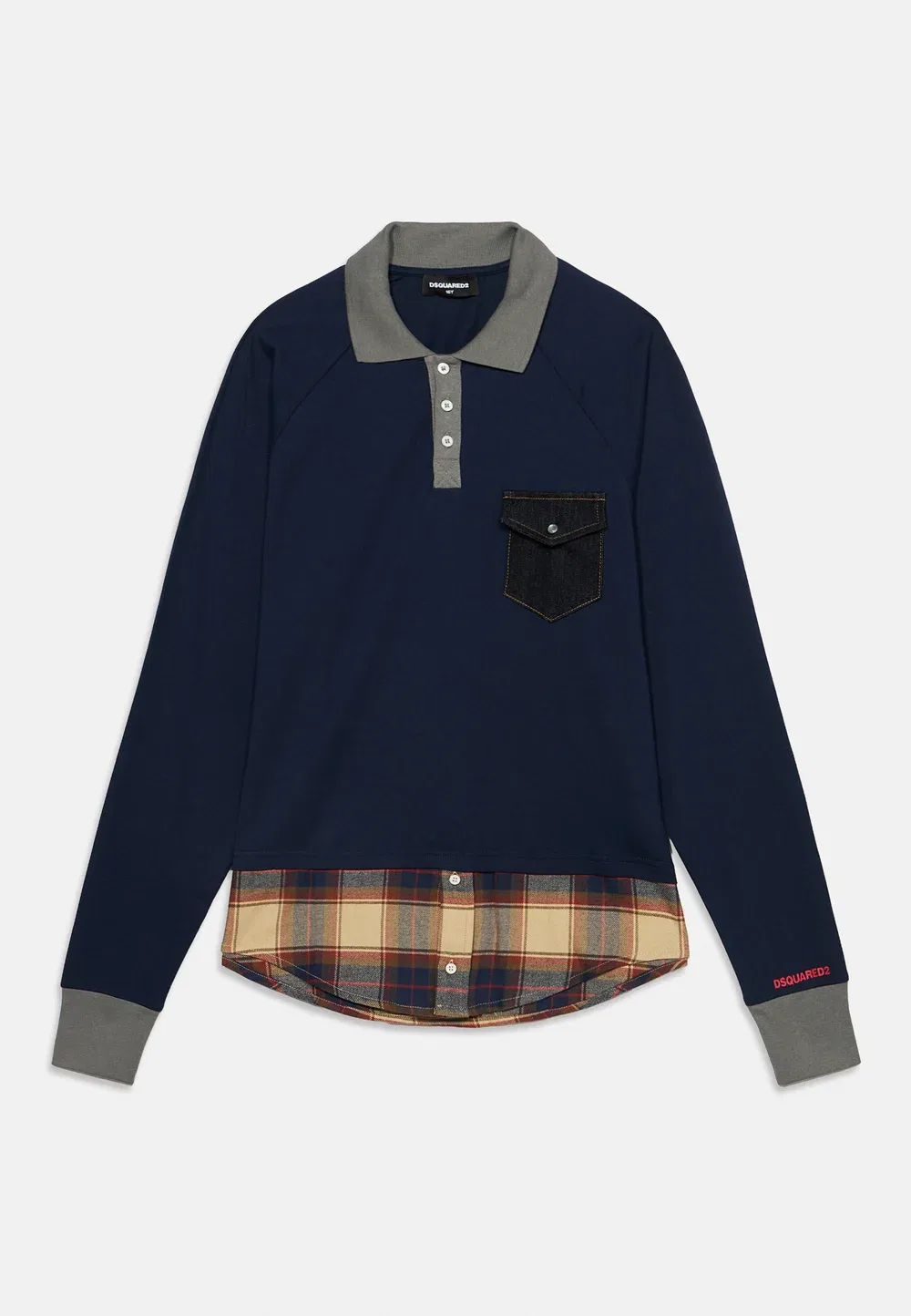 Футболка-Поло унисекс Dsquared2, Dark Blue