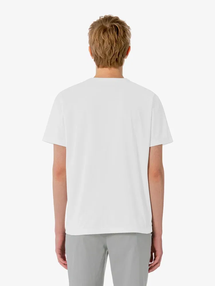 Футболка с принтом LACOSTE, White — фото 4