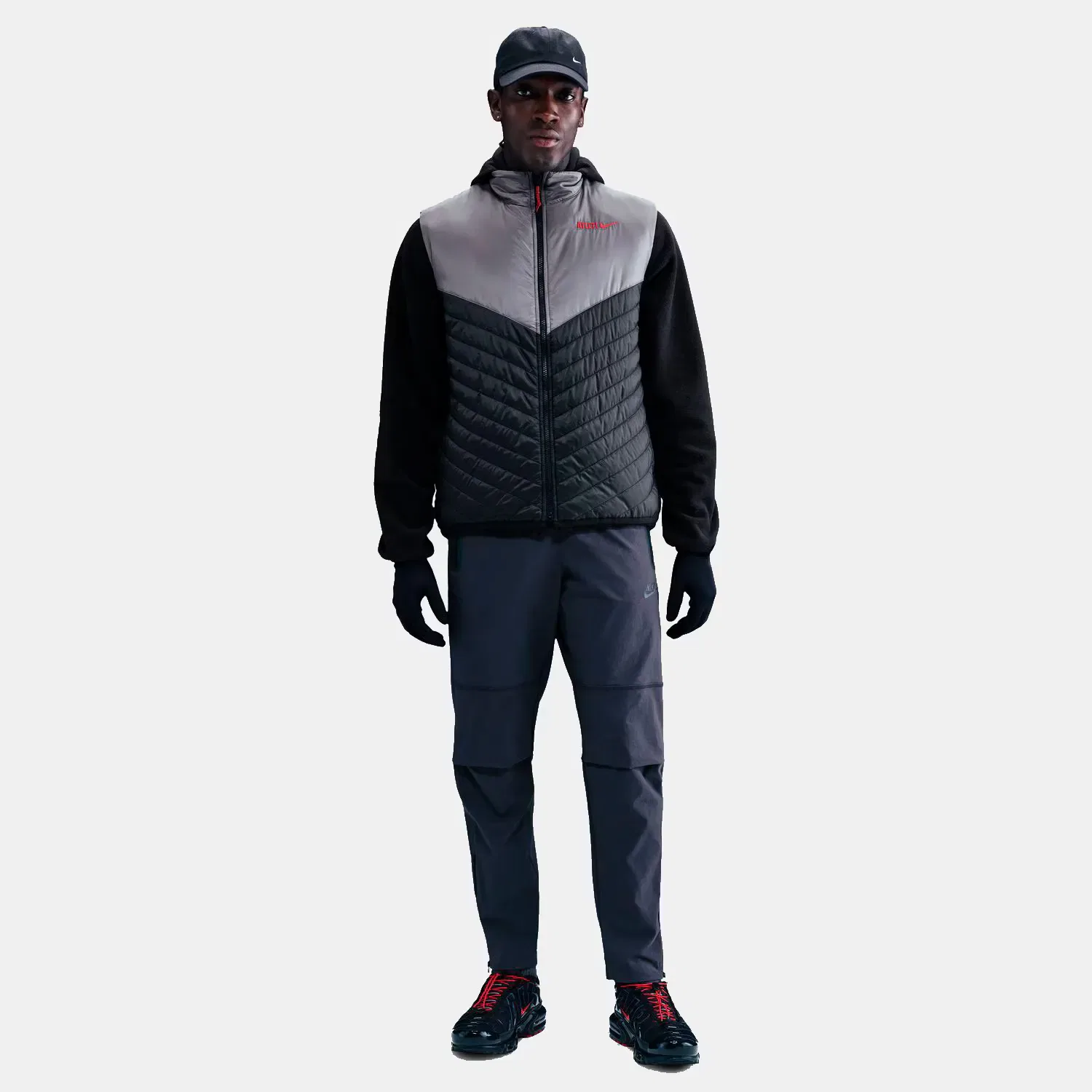 Мужская жилетка Атлетико Мадрид 2025-2026 Nike, Negro