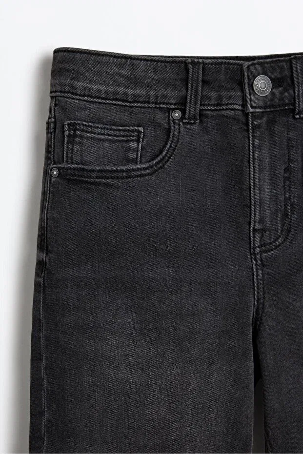Детские шорты джинсовые для мальчиков Slim fit denim bermudas Lefties, Black — фото 3