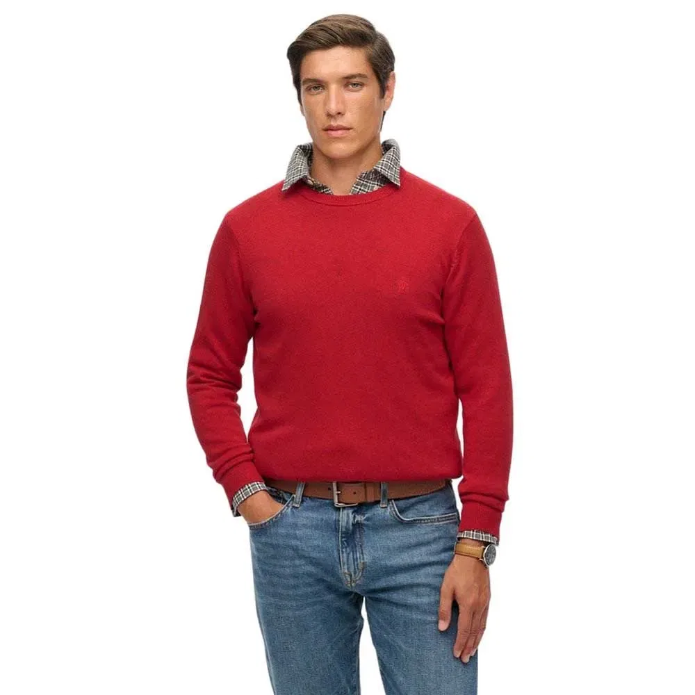 Свитер Essentials Superdry, красный