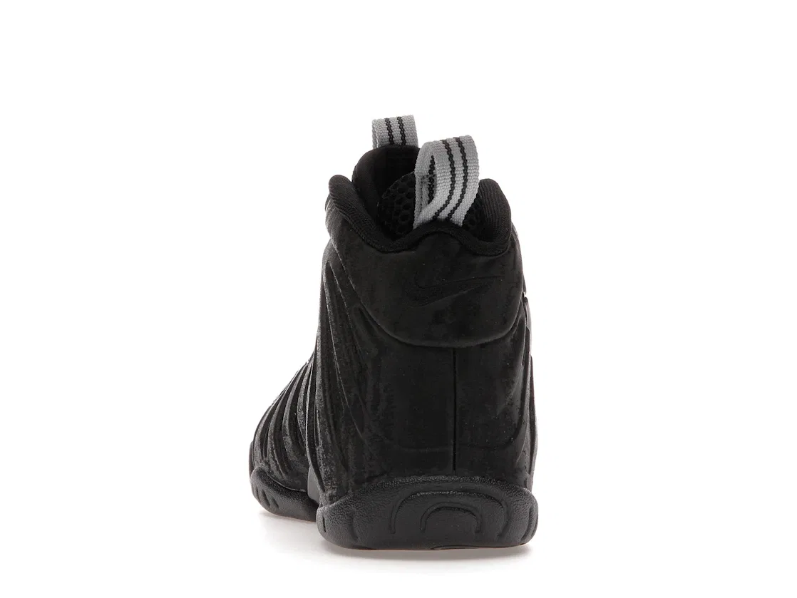 Детские кроссовки Nike Little Posite Pro Black Cat, Black/Black-Black — фото 4