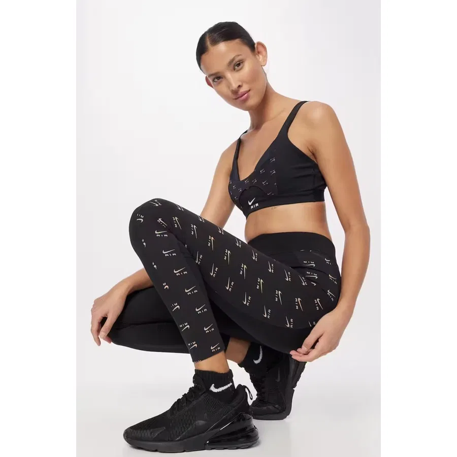 Спортивные леггинсы с высокой посадкой Air Nike, Черный