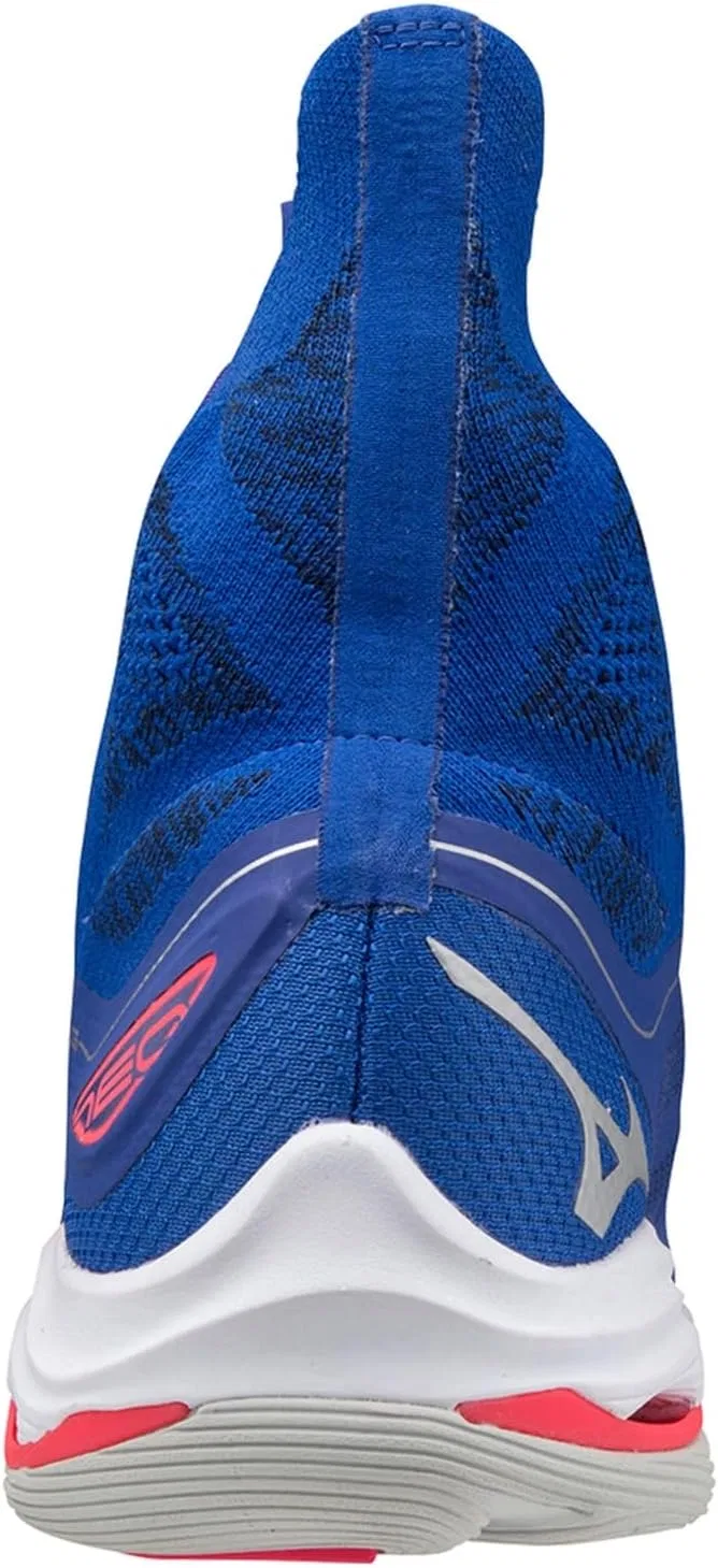 Кроссовки для бега Mizuno Wave Rider GTX унисекс, Reflexbluec Silverdpink — фото 2