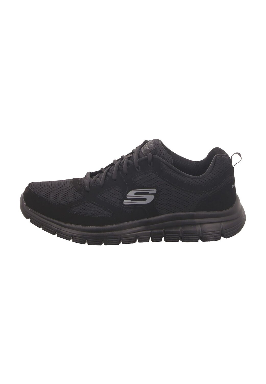 

Мужские кроссовки Burns Agoura с кожаными деталями и сеткой SKECHERS, цвет Bbk, Черный, Мужские кроссовки Burns Agoura с кожаными деталями и сеткой SKECHERS, цвет Bbk