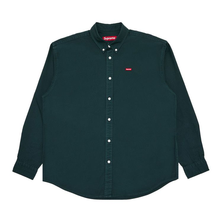

Рубашка Supreme Small Box Shirt 'Dark Green'