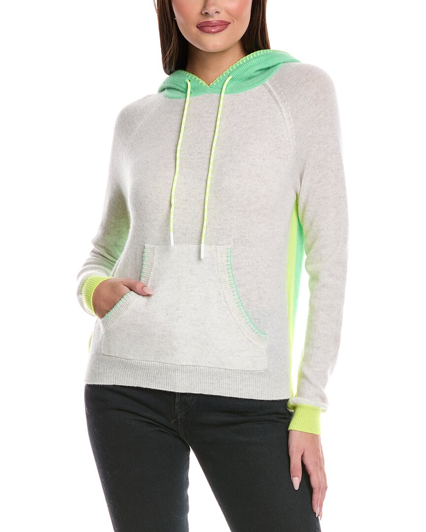 

Броди Кэшмир Кала Поп Кашмировый худи Brodie Cashmere, белый