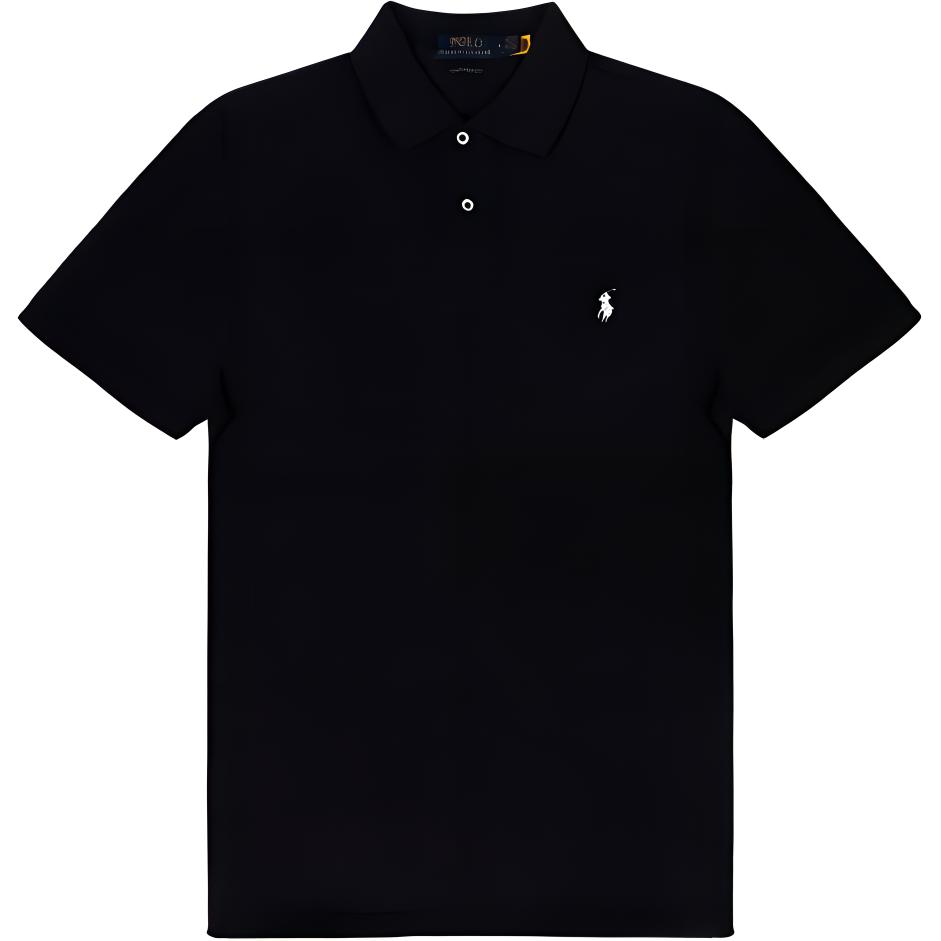 Поло Slim Fit Polo Ralph Lauren, черный — фото 3