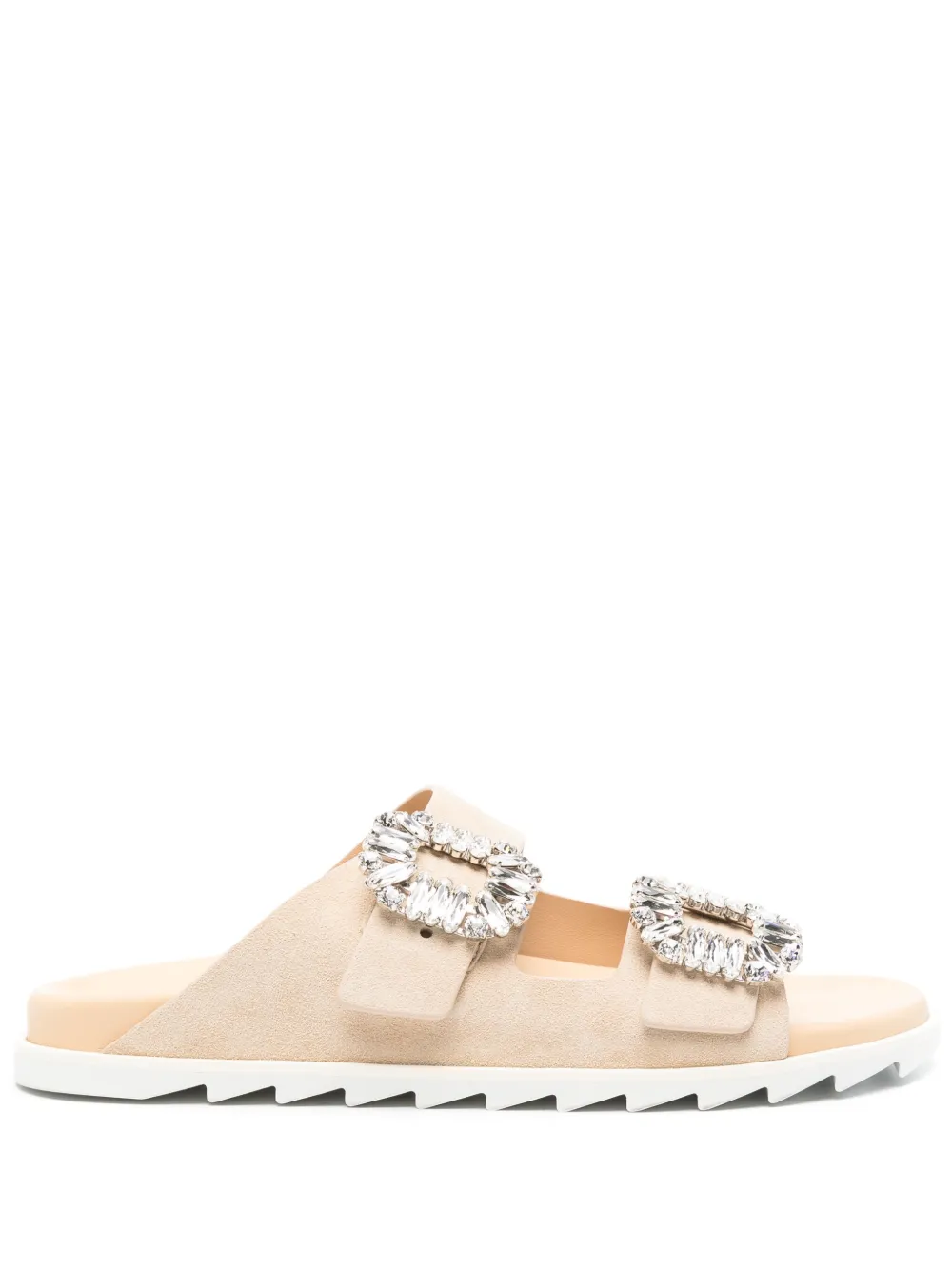 Шлепанцы Slidy Viv' Roger Vivier, нейтральный
