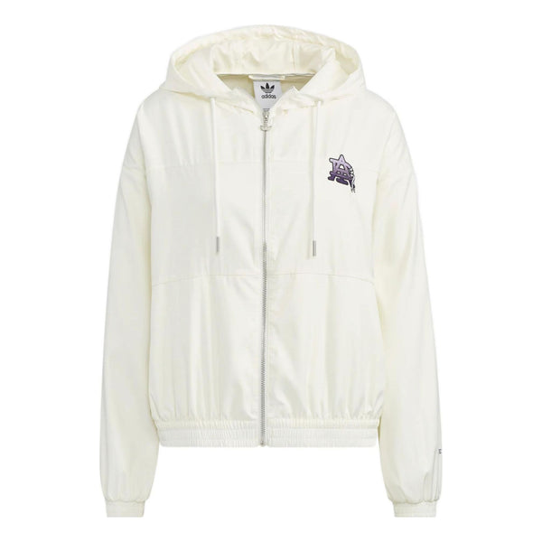 

Куртка modern collegiate windbreaker jacket Adidas, белый