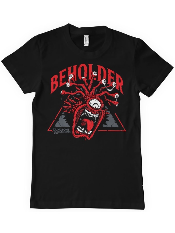 

Футболка D&D Beholder T-Shirt черного цвета Dungeons And Dragons, Черный, Футболка D&D Beholder T-Shirt черного цвета Dungeons And Dragons