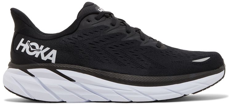 

Кроссовки HOKA Clifton 8 'Black White', черный