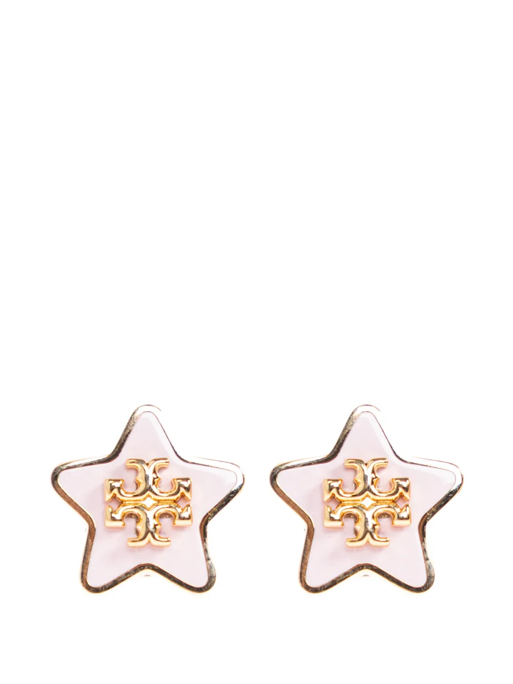 

Серьги с логотипом в виде звезды Tory Burch, розовый